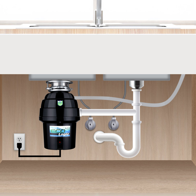 ECLG 3/4 HP Deluxe Continuous Feed Garbage Disposal Wayfair Canada